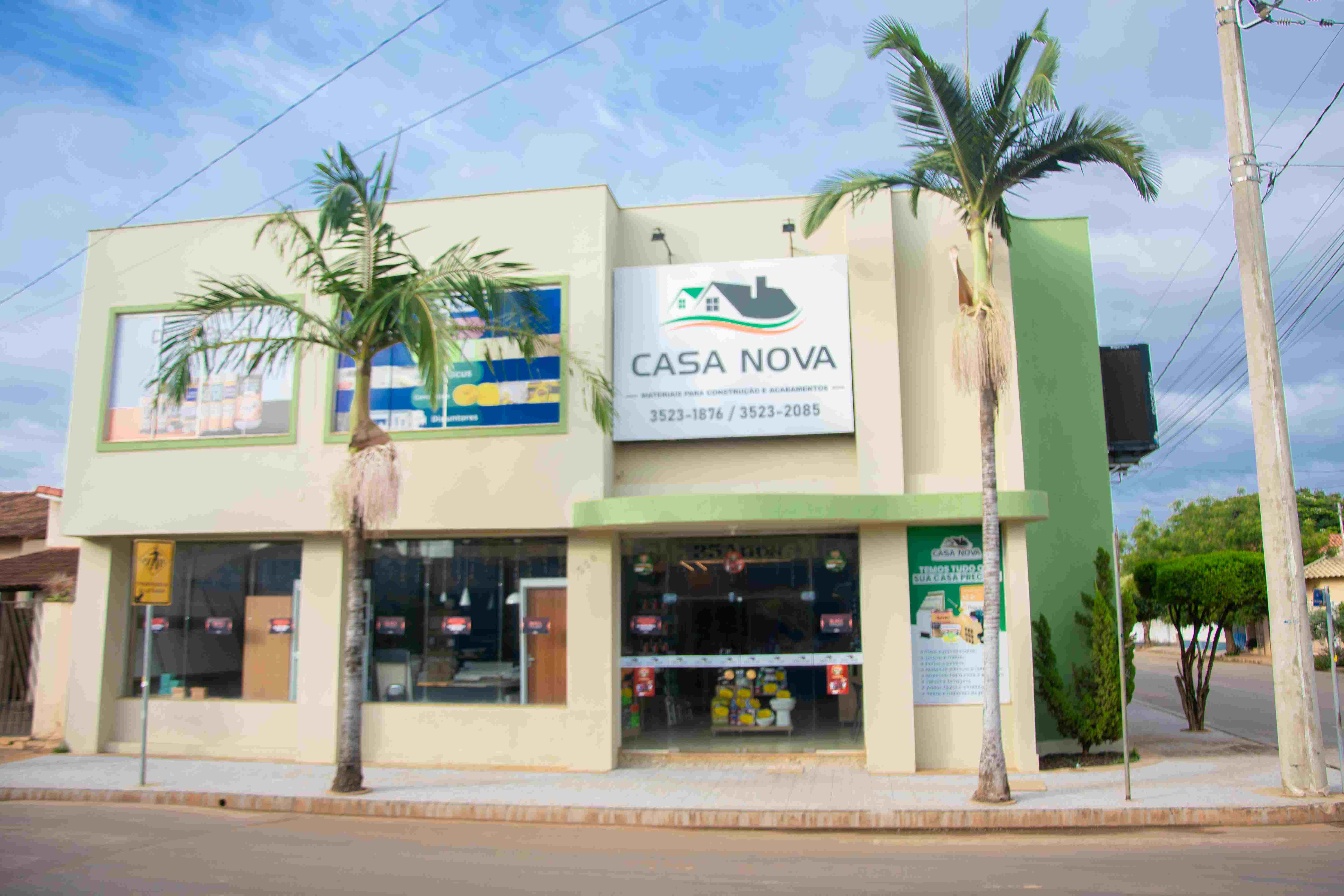 Fachada da Casa Nova